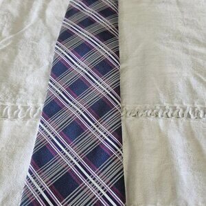 Stafford blue and purple tie